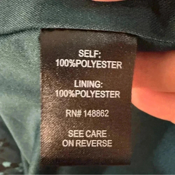 Torrid aqua & black Floral Cut out sleeve lined, dress feminine fit & flare - Picture 7 of 12